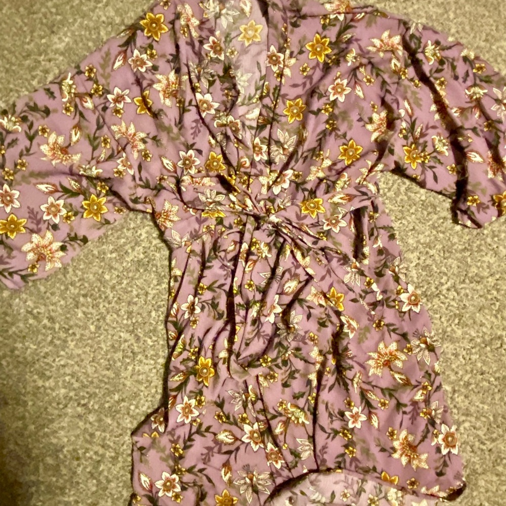 Floral Robe